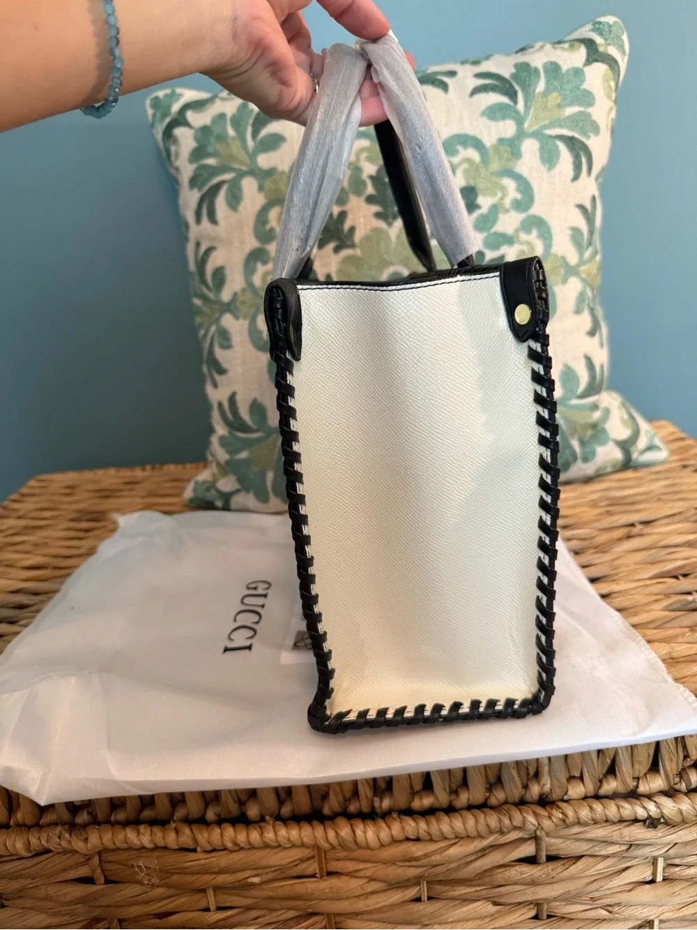 Source Unknown tiger tote
